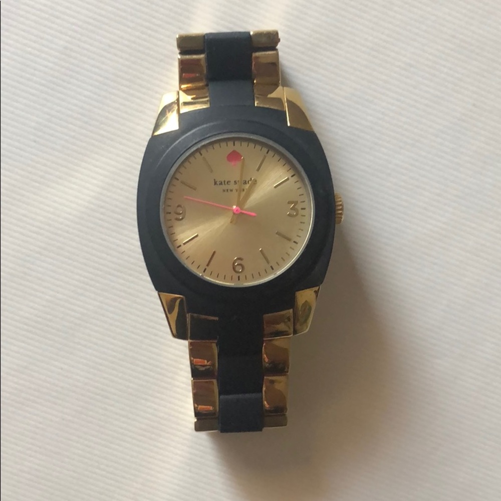 Kate Spade Gold and black watch